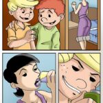 Dennis made his mom to go sleeping