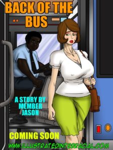 illustrated interracial- Back Of The Bus