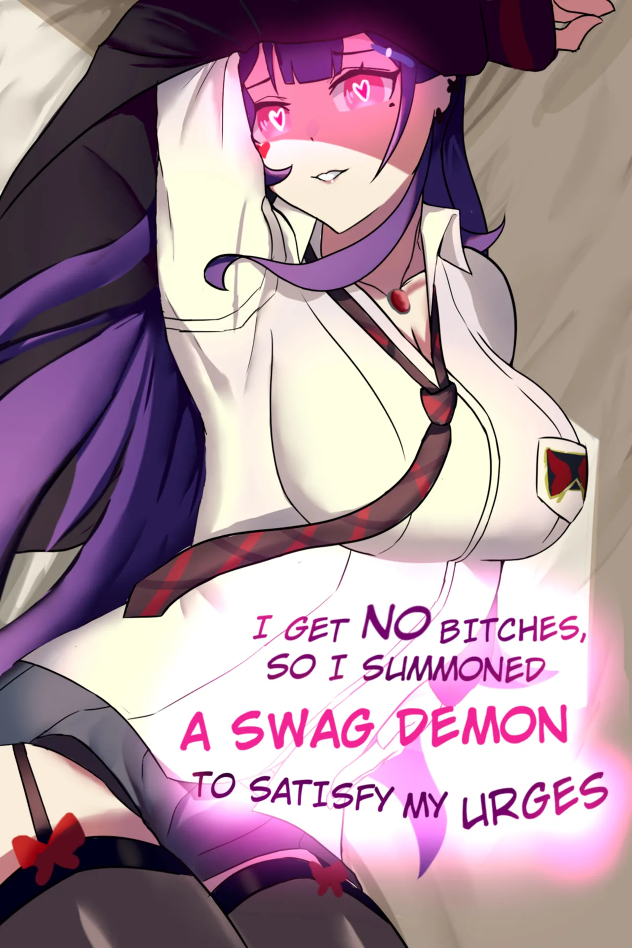 [Silva_Arts] I Get No Bitches, So I Summoned a Swag Demon to Satisfy My Urges (Akuma Nihmune)